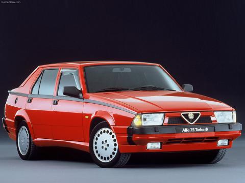 1988 Alfa Romeo 75 1.8i Turbo. - le alfa 75 TUTTE LE VERSIONI