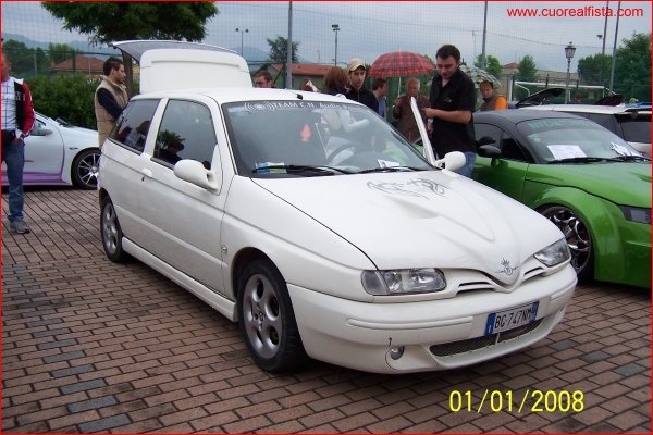 Elaborazione svolta dalla Classic ar Femili BG L'Alfa 145 di Tiziano