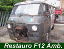 Restauro Alfa Romeo F12 Ambulanza